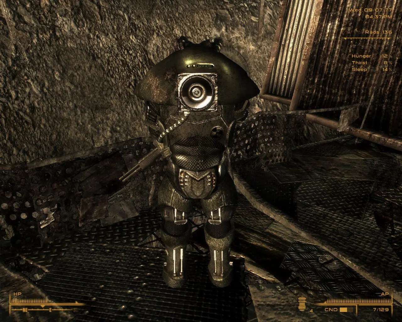 Carbon Black Classic Advanced Power Armor At Fallout3 Nexus Mods And