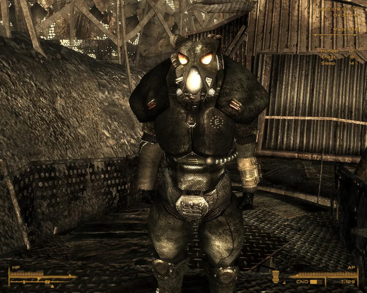 Carbon Black Classic Advanced Power Armor At Fallout 3 Nexus Mods And