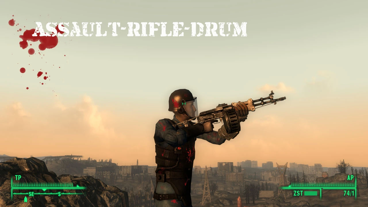 fallout 4 nexus chinese assault rifle