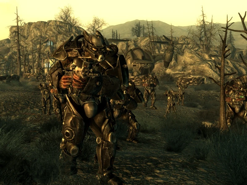 where is the enclave in fallout 3