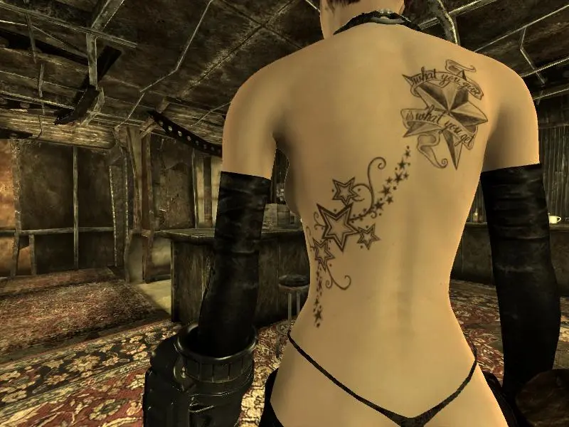 Nikki Noxx Tattoo Texture At Fallout 3 Nexus Mods And Community