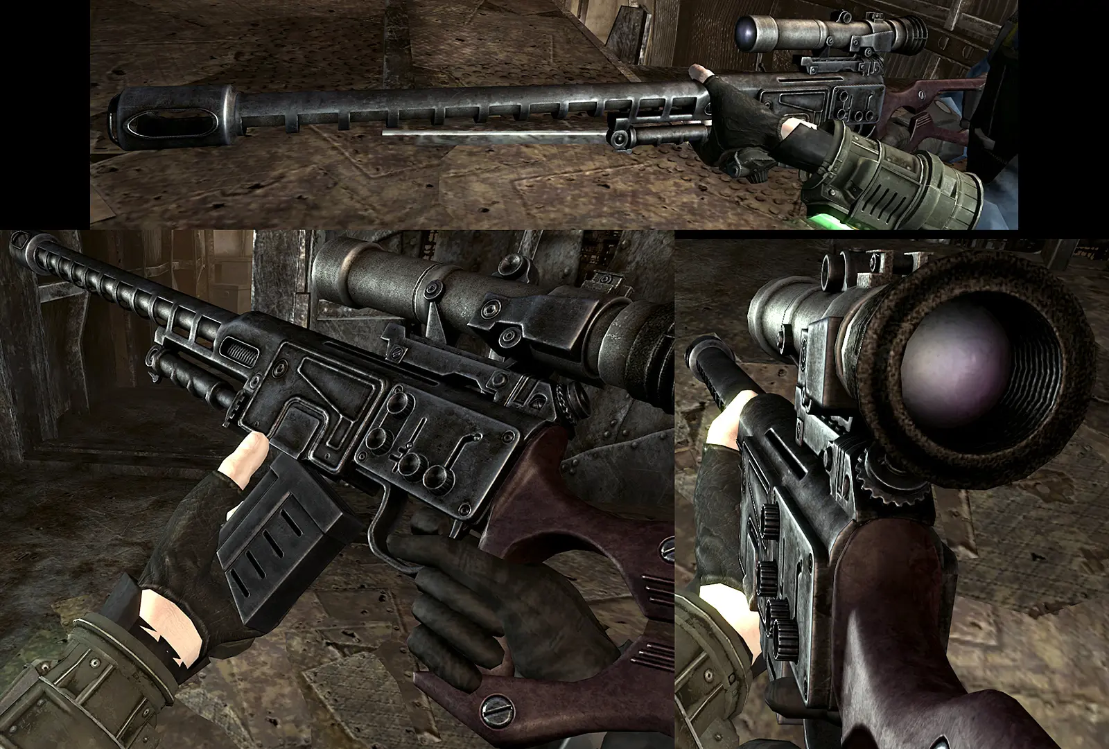 fallout 3 hi res weapons