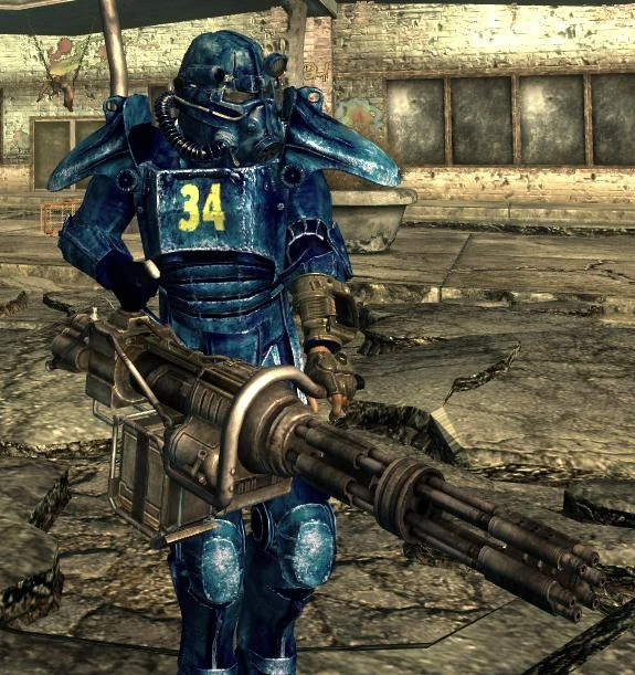 Vault 34 Power Armor Texture At Fallout3 Nexus Mods And Community