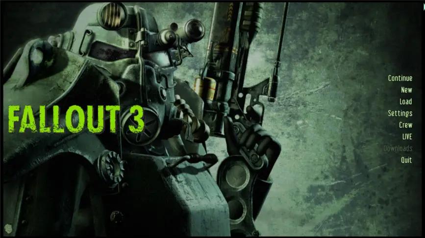 Main menu mod at Fallout 3 Nexus - Mods and community