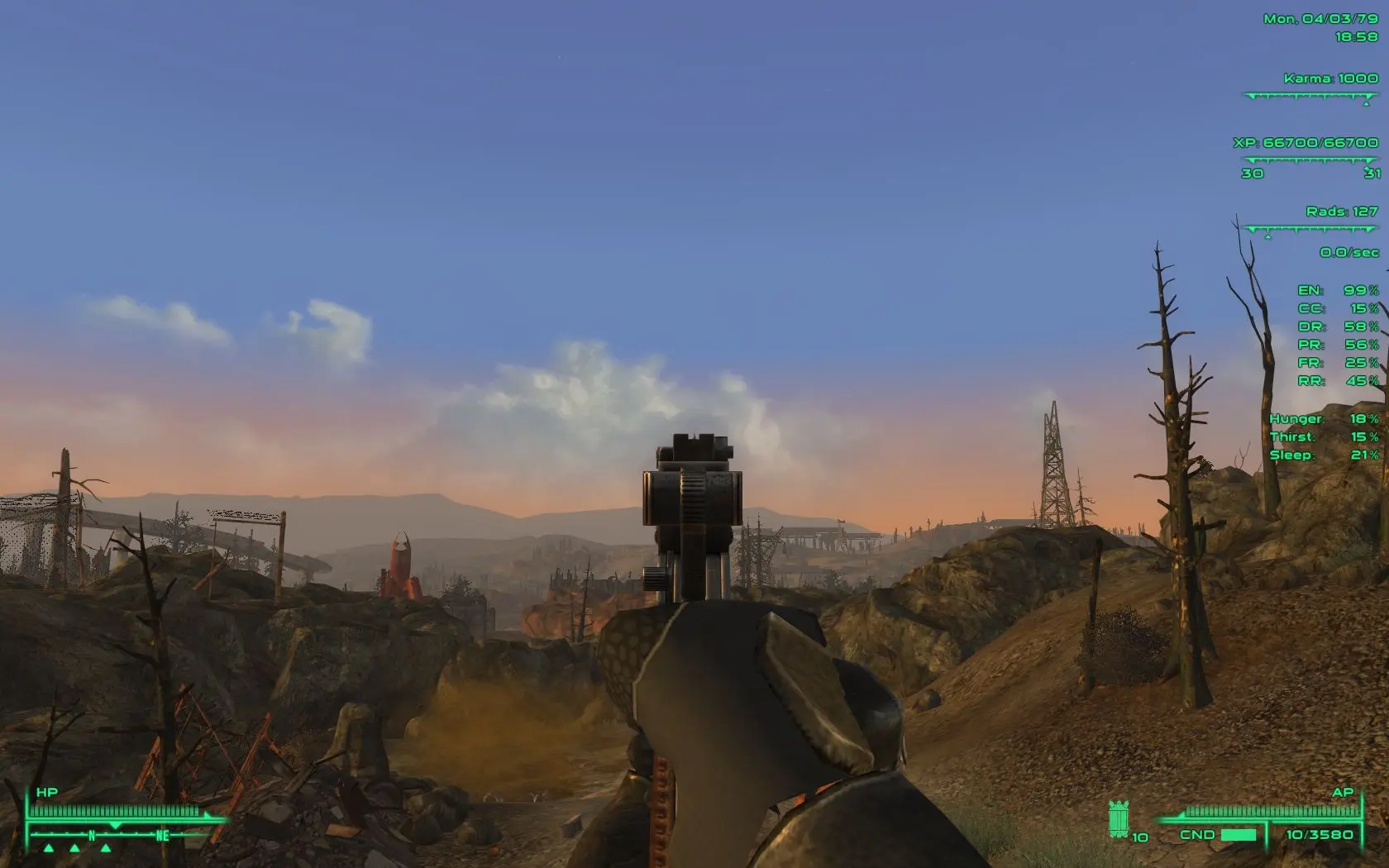 iron sights mod fallout 3