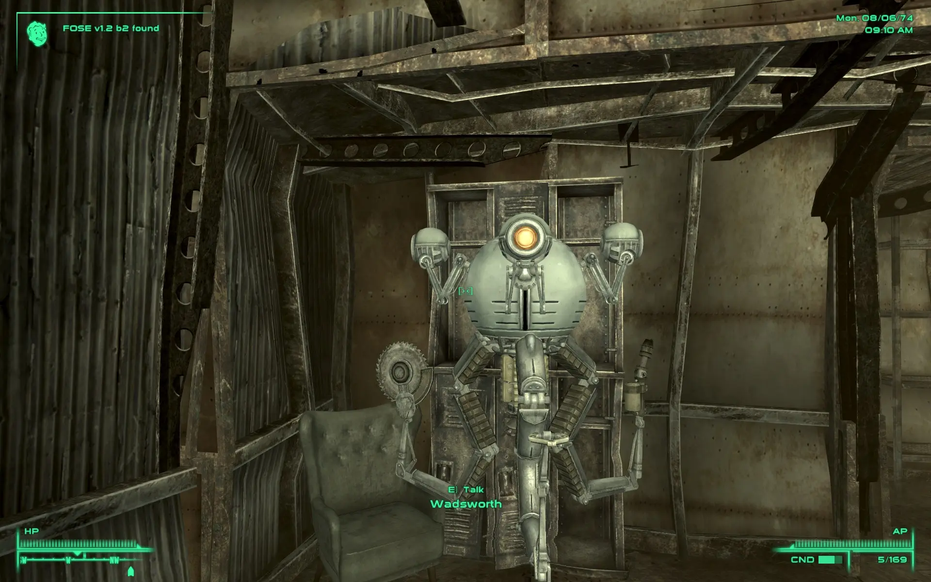 Fallout 3 fose вылетает