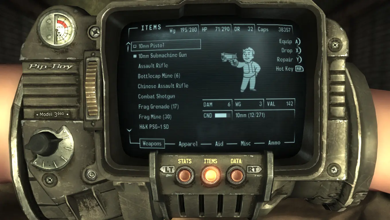 Fallout 3 Pipboy Retexture. Fallout 3 Pip-boy вкладка броня. Fallout 3 очки Pip-boy. Фоллаут 3 ретекстур китайского автомата.