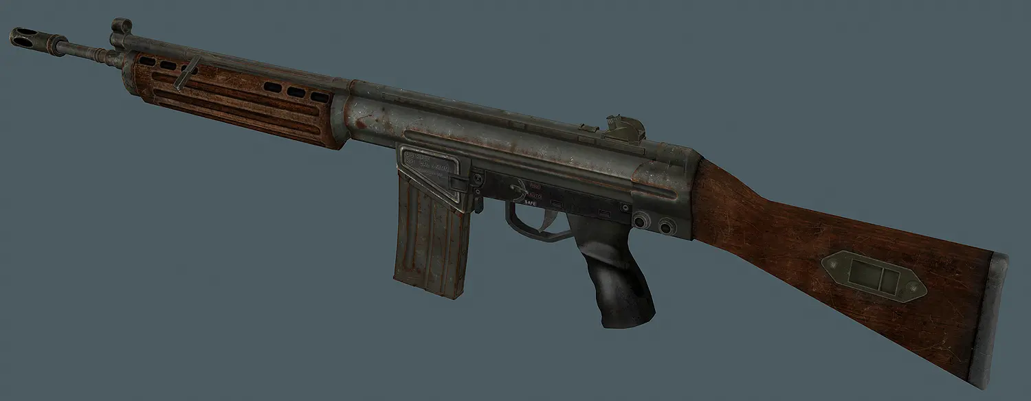 Us Assault Rifle Retexture At Fallout3 Nexus Mods And Community