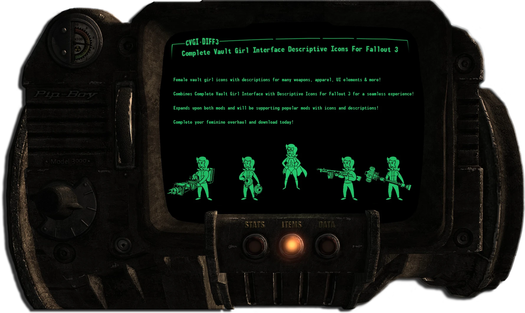 интерфейс fallout 4 для fallout 3 фото 16