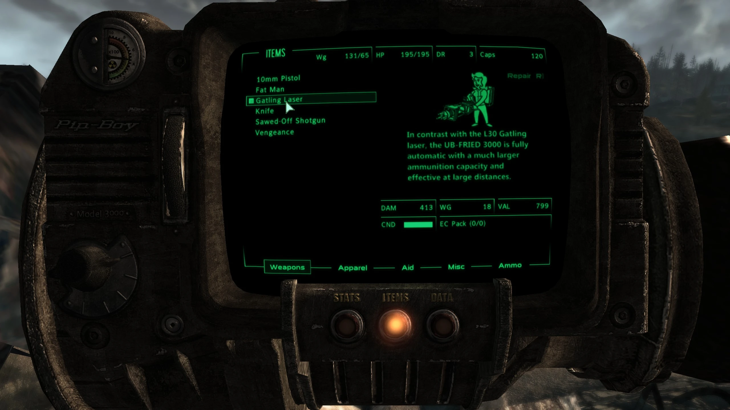 интерфейс из fallout 4 для fallout 3 фото 89