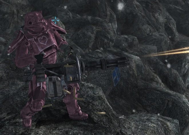 Pink Power Armor Cut Content At Fallout3 Nexus Mods And Community