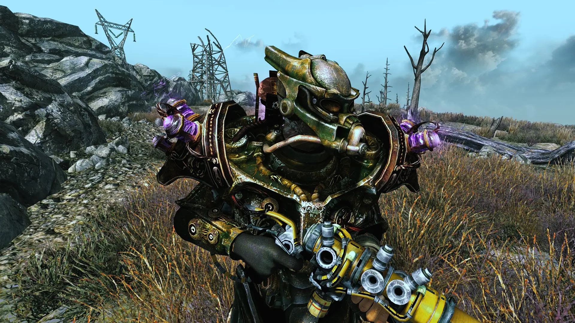 Tesla power armor