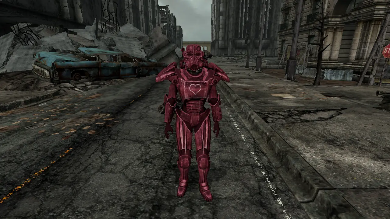 T6m Pink Power Armor At Fallout 3 Nexus Mods And Community