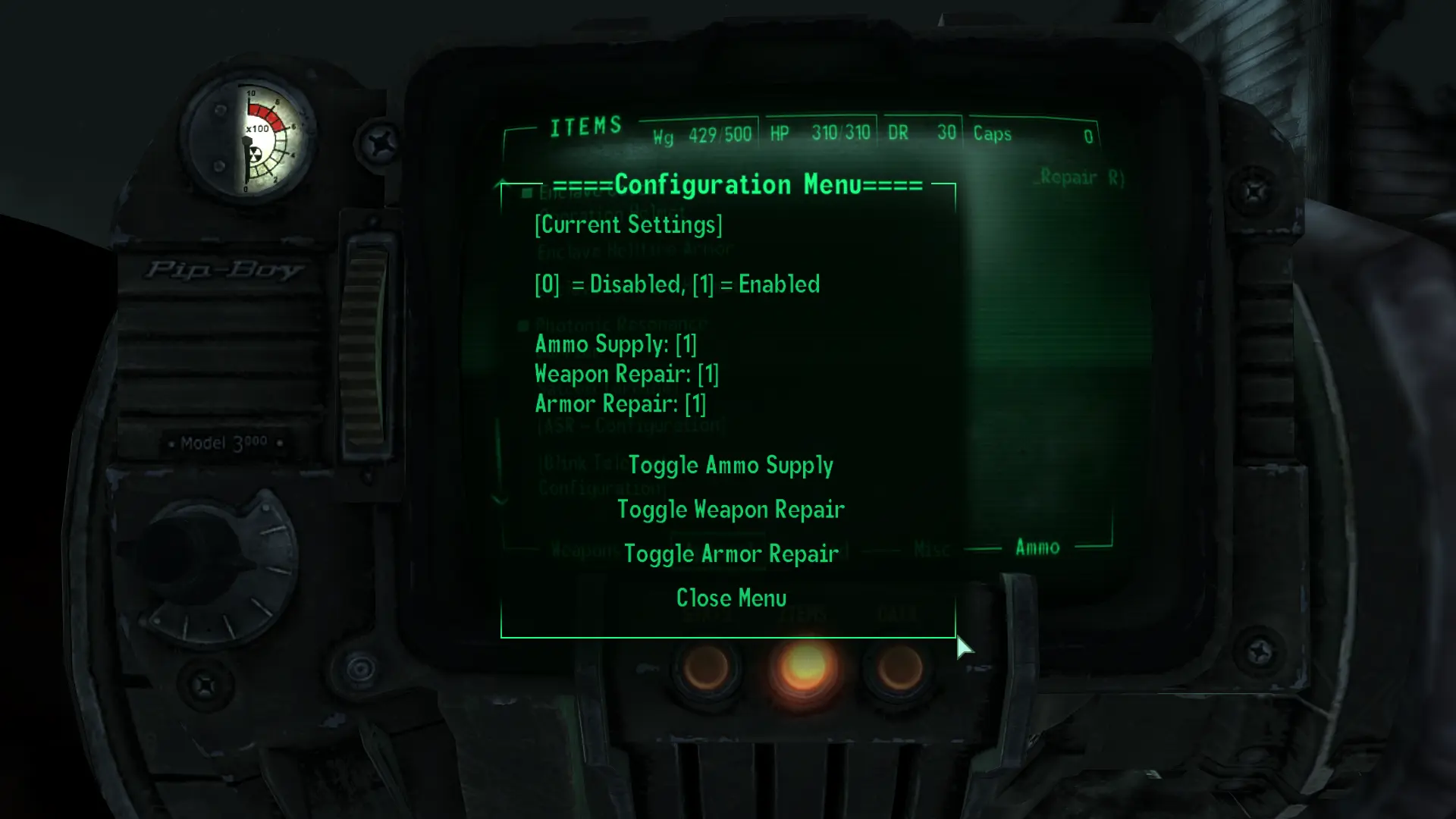 Auto Ammo Supply and Repair at Fallout 3 Nexus - Mods and community