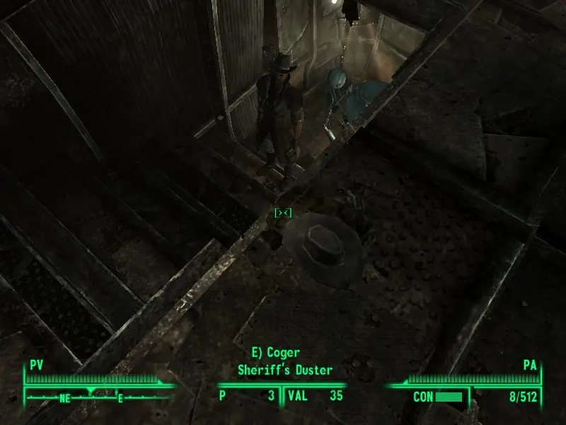 Sheriff Duster (and Hat) in Megaton's House at Fallout 3 Nexus - Mods ...