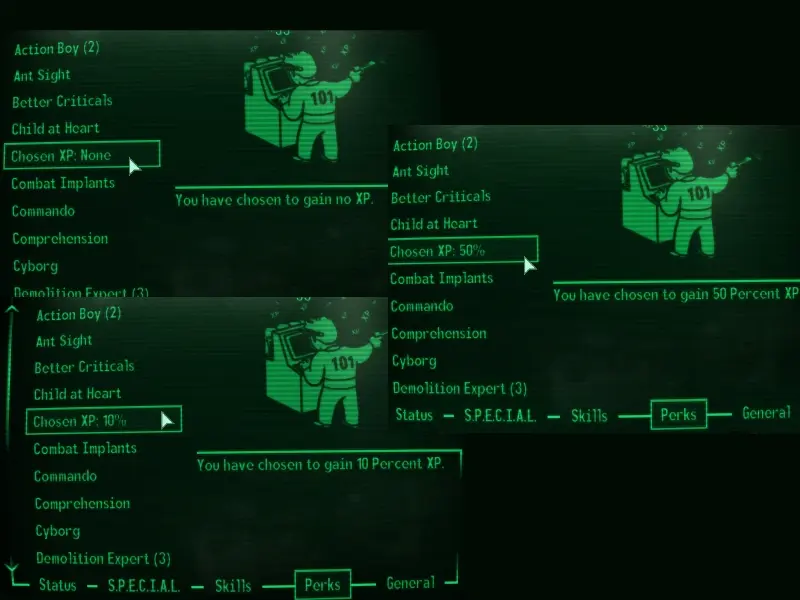 choose_XP at Fallout 3 Nexus - Mods and community