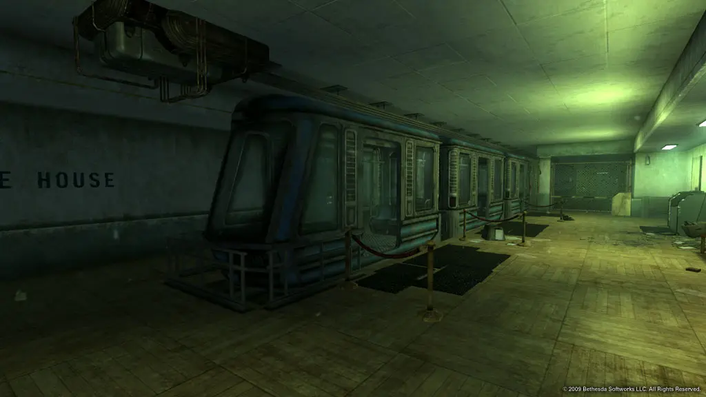Fallout Presidential Metro Car Fallout Presidential Metro Car