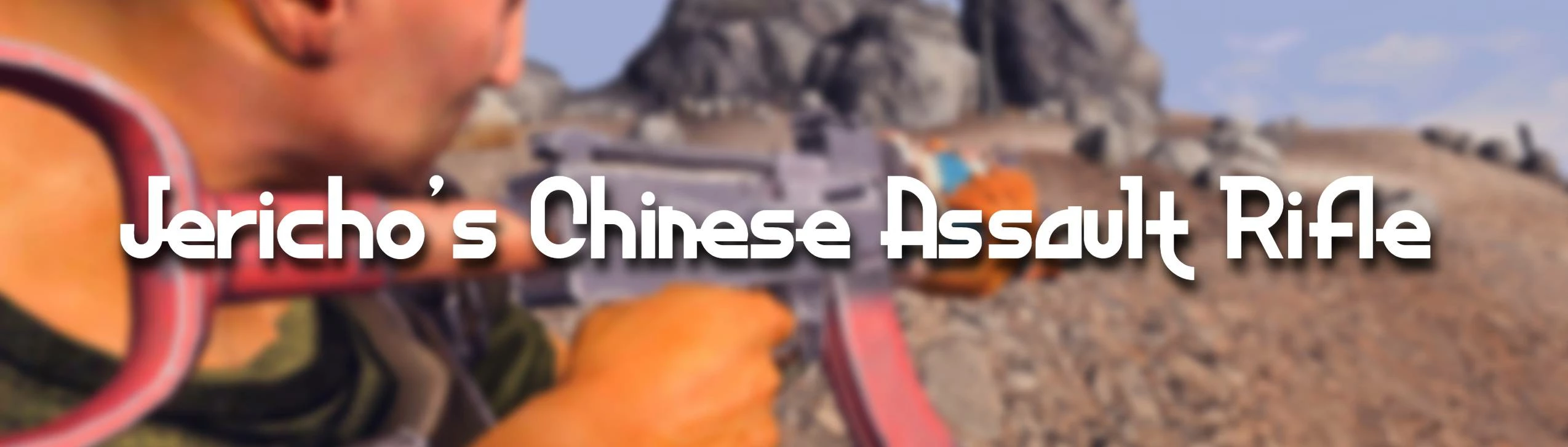 Jericho s unique chinese assault rifle at fallout 3 nexus mods and