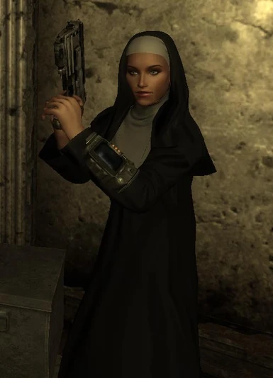 nun with a gun