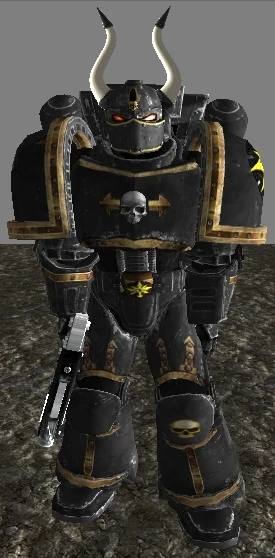 Black Legion with Iron Helmet
