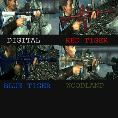 New update blu and red camos 
