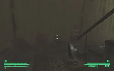 Living room with Nuka machine