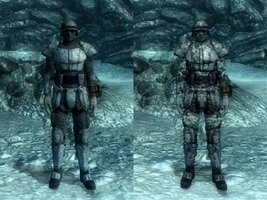 Comparison of vanilla and new textures
