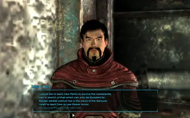 Training - Main Menu