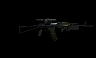 AK 74M GP-30 with PSO scope