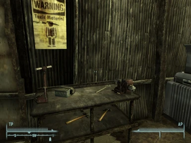 Fallout 3 workbench workbench uprights