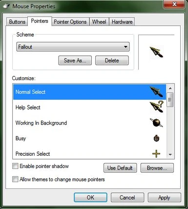 Mouse Icons