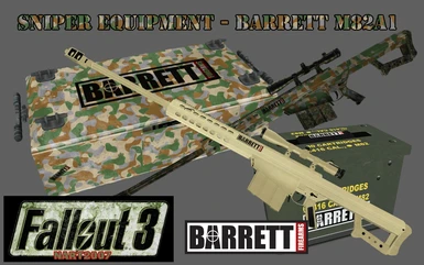 Sniper Equipment - Barrett M82A1 