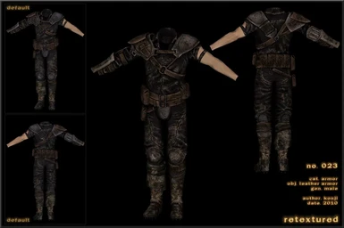 023 - Leather Armor Male
