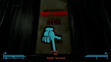 Vault101PutHandHereSighn