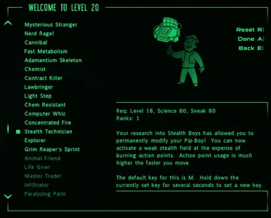 stealth field perk at fallout3 nexus mods and community stealth field perk at fallout3 nexus