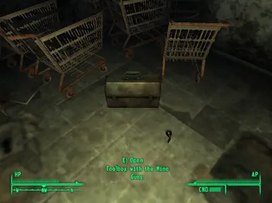 Mine Gun location