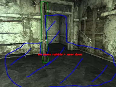 No more rubble plus new doors