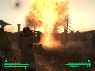 Nuke Spider mines explosion
