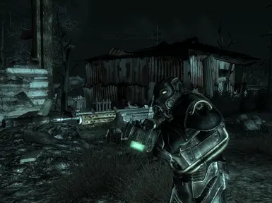 Third person silenced assault rifle 2