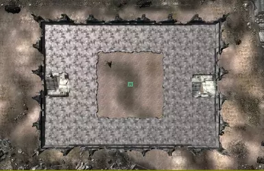 Ruins Top view