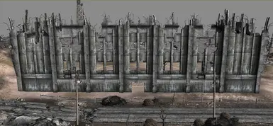 Ruins inside view