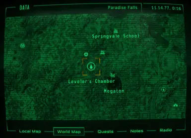 MEGA Fallout 3 Map at Fallout 3 Nexus - Mods and community