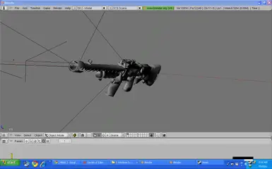 Iron sights with closed bipod 2