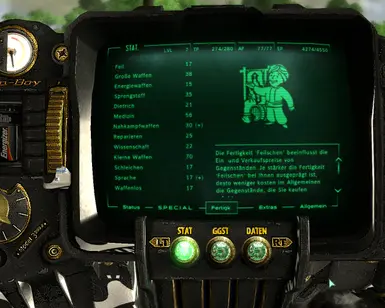 Extravagant Pip-Boy mid