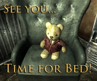 See you - Time for Bed