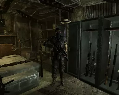 my character in his room
