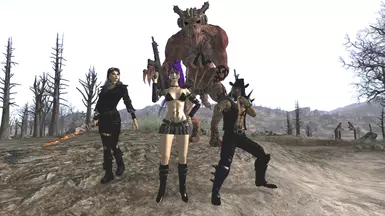 With the rest of the gang