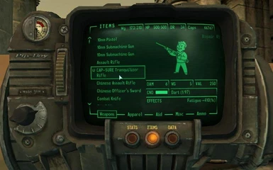 Pipboy view