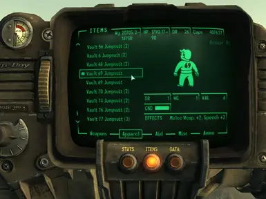Vault 69 Jumpsuit pipboy icon