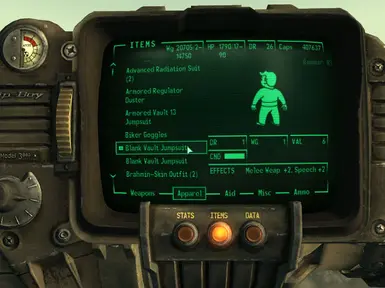 Blank Vault Jumpsuit pipboy icon